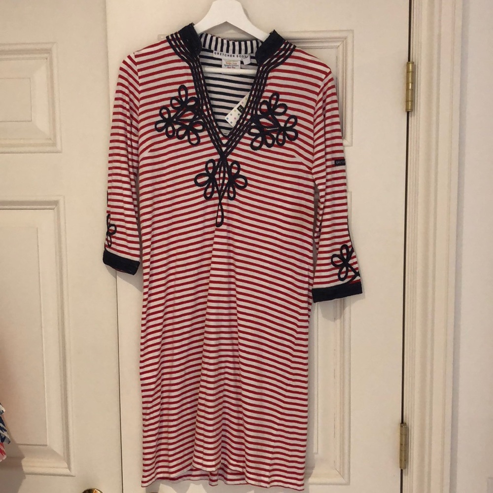 Gretchen Scott Red, White and Blue Admiral dress